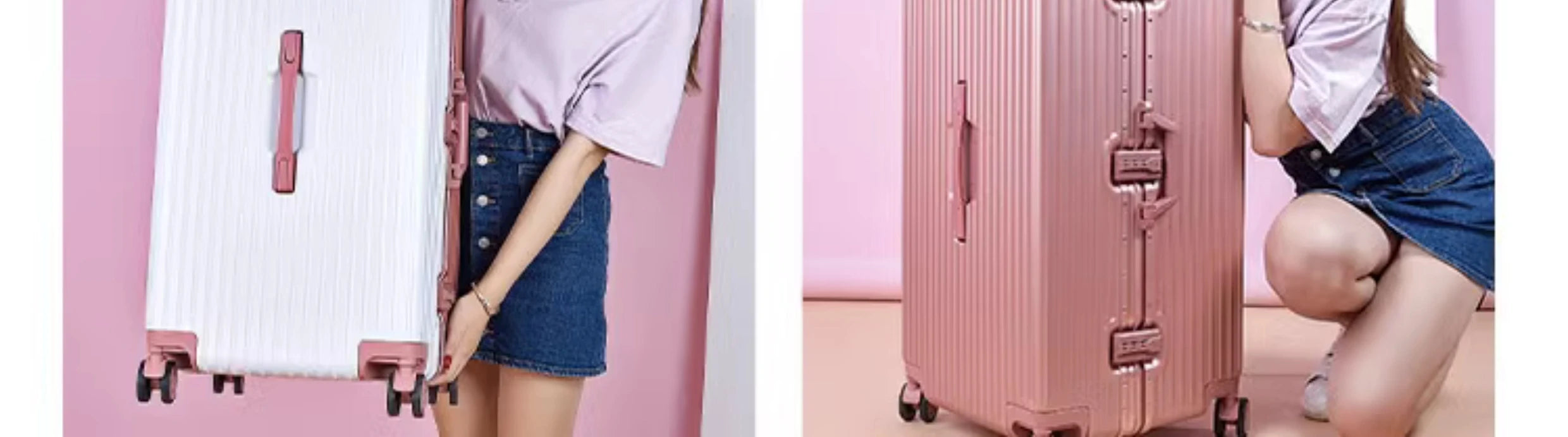 Extra Large 60/100 inch Unisex Luggage Thickened Travel Suitcase with Large Capacity TSA Lock Trolley Case Zipper Aluminum Frame