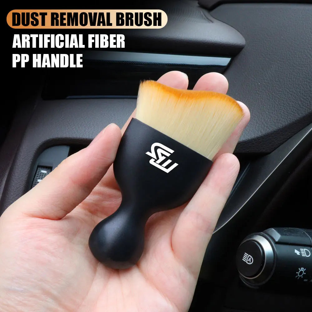 Car Interior Cleaning Brush Center Console Grille Cleaner Tool Air Outlet Dust Brush For Mazda MS 3 CX-8 Axela Atenza Demio CX-5