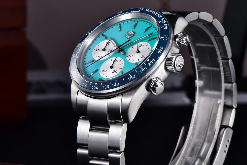 2026 New RollsTimi Mens Watches Luxury Quartz Chronograph Wrist Watch For Man Sapphire Mirror Waterproof Men Gift Clock Luminous