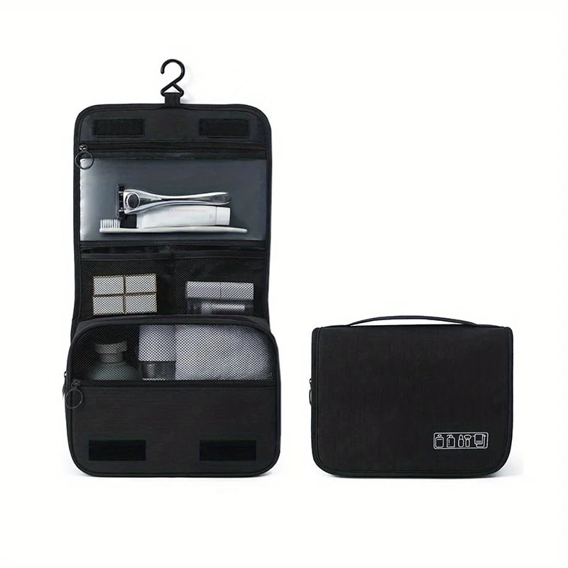 Oxford Fabric Men Business Portable Storage Bag Toiletries Organizer Women Cosmetic Bag Waterproof Hanging Travel Wash Pouch