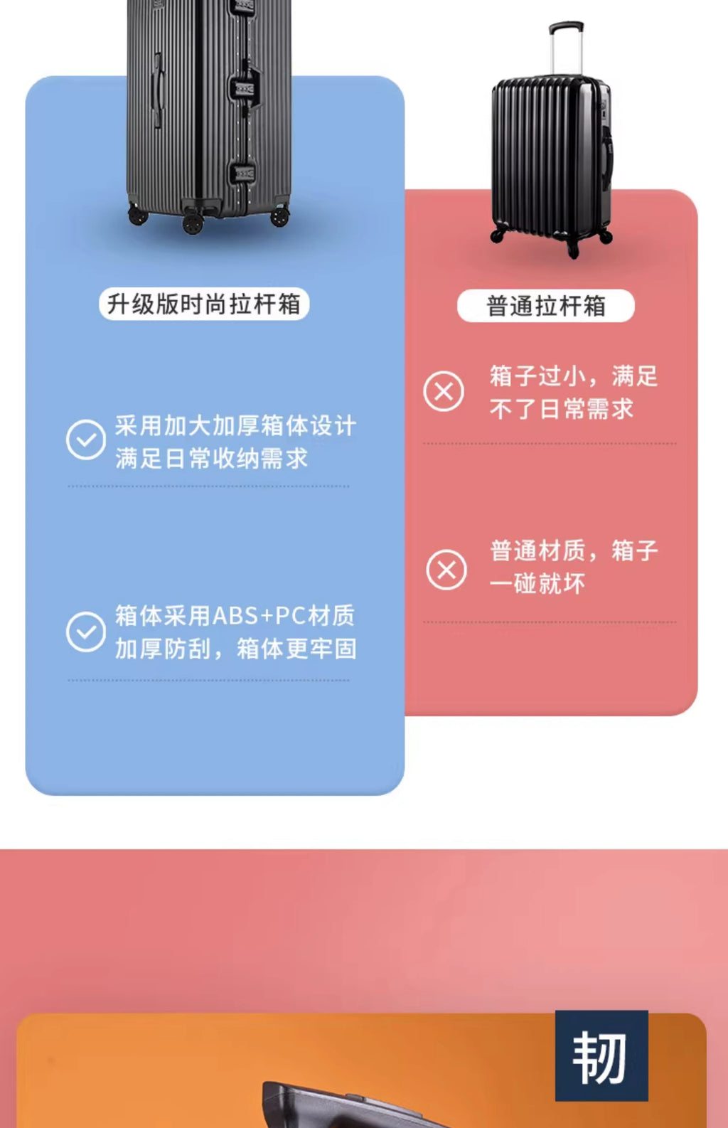 Extra Large 60/100 inch Unisex Luggage Thickened Travel Suitcase with Large Capacity TSA Lock Trolley Case Zipper Aluminum Frame