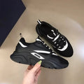 B22-31 Men's Shoes Summer Breathable Trendy Versatile Casual White Sneakers Youth Non-Slip Sports Thick-Soled White Shoes b22