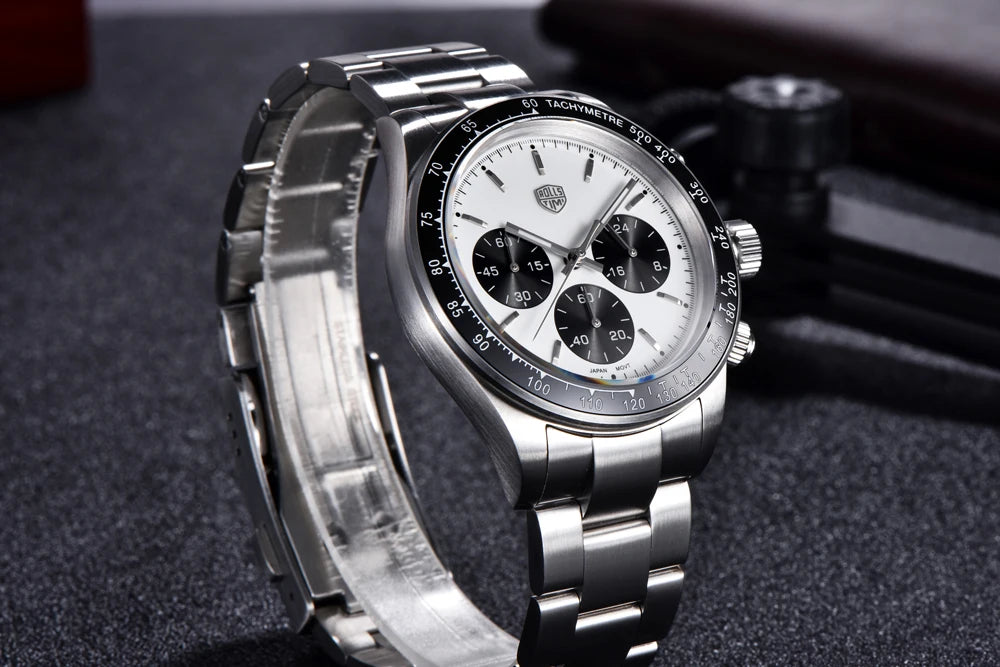 2026 New RollsTimi Mens Watches Luxury Quartz Chronograph Wrist Watch For Man Sapphire Mirror Waterproof Men Gift Clock Luminous
