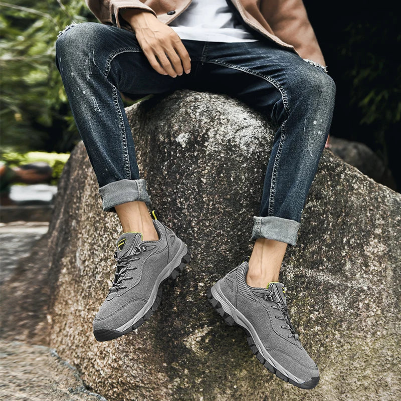 Classic Large Size 49 Casual Shoes For Men Trend Hiking Shoes Man Fashion Outdoor Climbing Sneakers Man