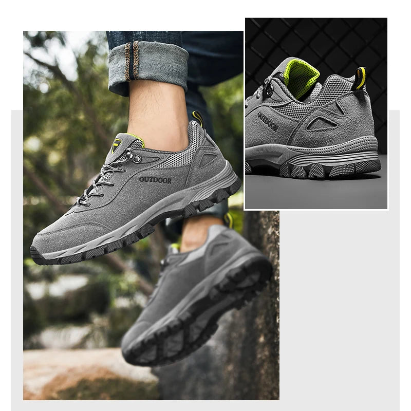 Classic Large Size 49 Casual Shoes For Men Trend Hiking Shoes Man Fashion Outdoor Climbing Sneakers Man