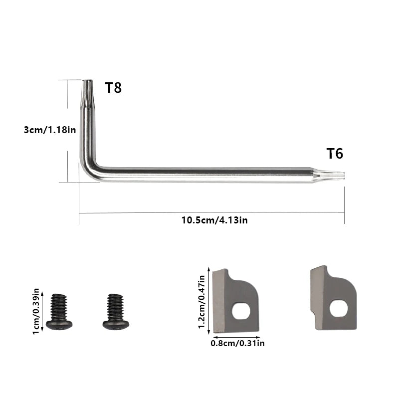 Daicamping DL30 Exchangable Parts Screwdriver Bit Multitools Plier Parts Hand Tools Sets Multi-Tool Pliers Accessories