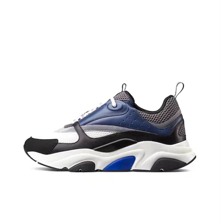 B22-31 Men's Shoes Summer Breathable Trendy Versatile Casual White Sneakers Youth Non-Slip Sports Thick-Soled White Shoes b22