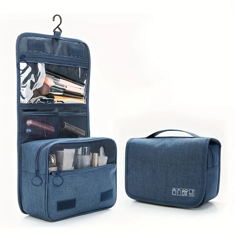 Oxford Fabric Men Business Portable Storage Bag Toiletries Organizer Women Cosmetic Bag Waterproof Hanging Travel Wash Pouch