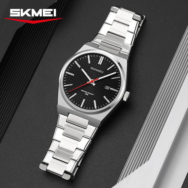 SKMEI 9396 New Casual Simple Quartz Watch Men's Watch Luxury Business Waterproof Calendar Night Light Watch relógios masculino